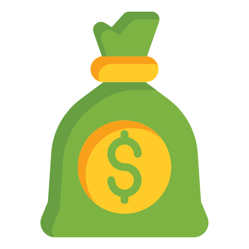 bolsa de dinheiro grátis ícone