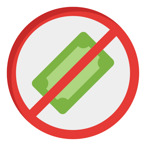 No money Generic color fill icon