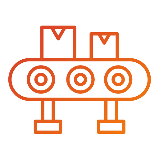 Конвейерная лента бесплатно иконка