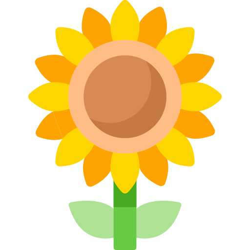 girasol icono gratis