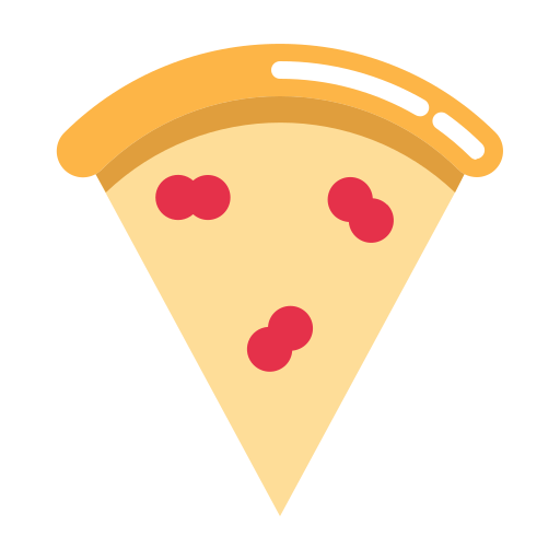 rebanadas de pizza icono gratis