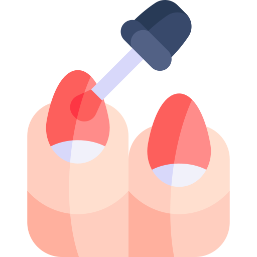 Nail Polish Kawaii Flat icon