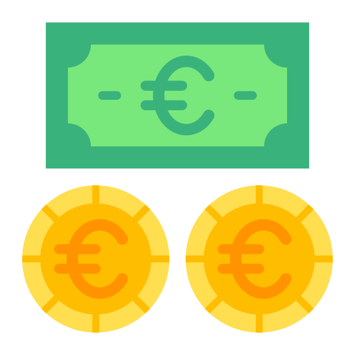 euro icono gratis