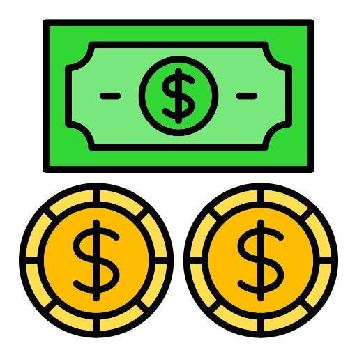 dólar grátis ícone