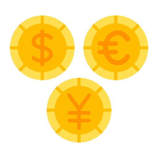 currencies icono gratis