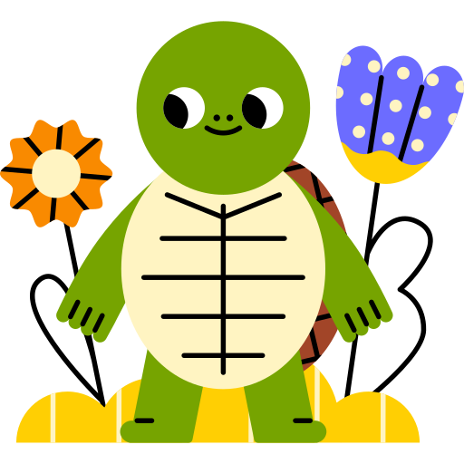 tortuga gratis sticker