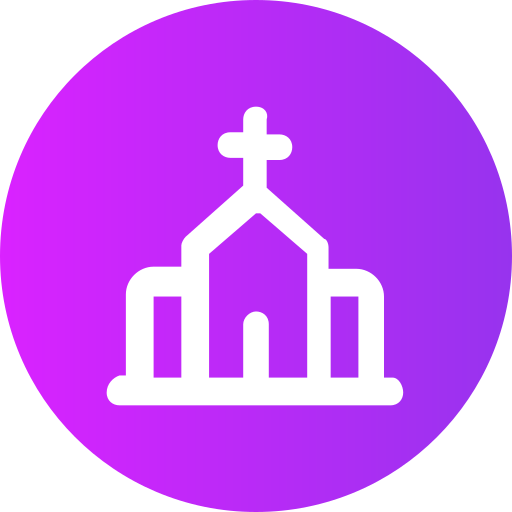 Church Generic Gradient Fill Icon