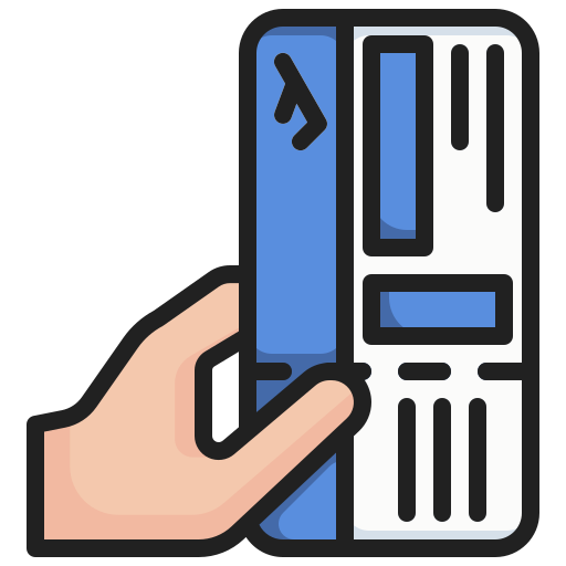 Boarding pass free icon