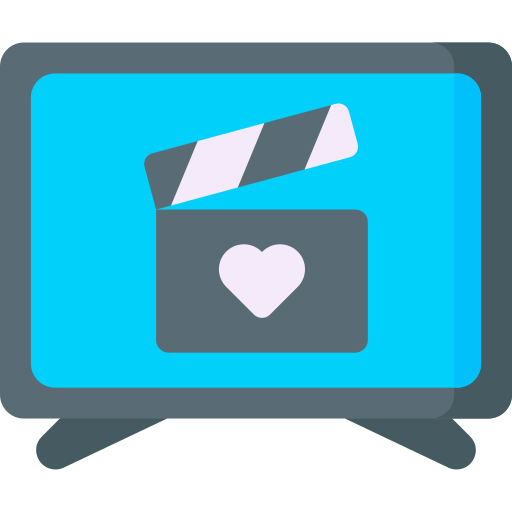 pelicula de romance icono gratis