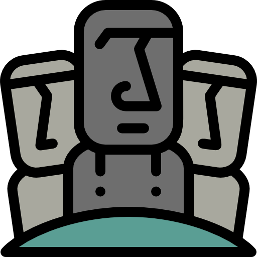 Moai - Free monuments icons