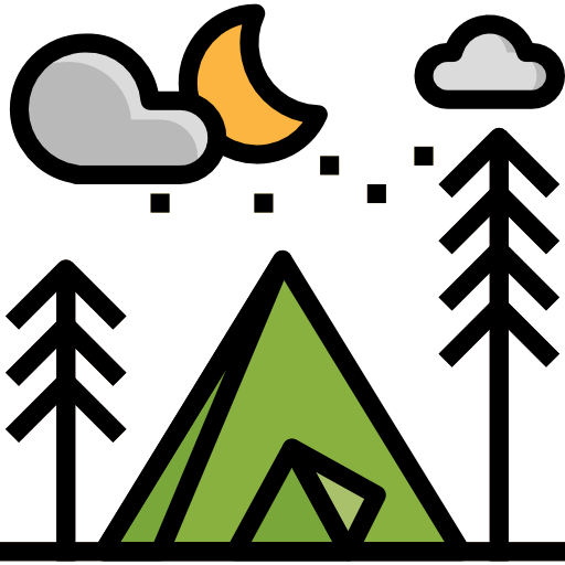 Camping tent photo3idea_studio Lineal Color icon