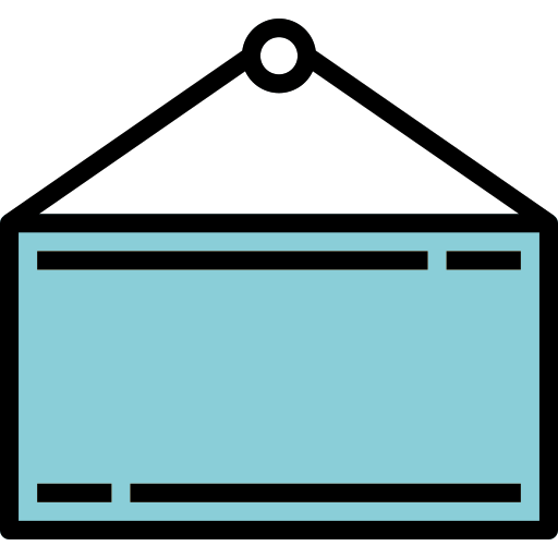 Sign free icon Sign free icon