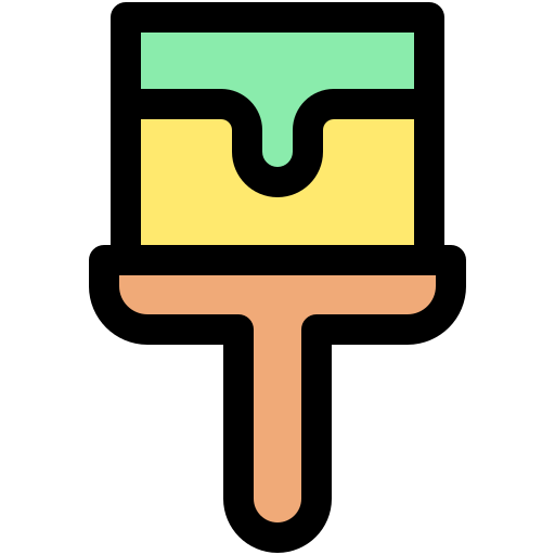 Paint brush free icon