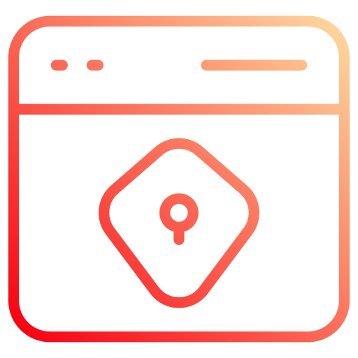 seguridad web icono gratis
