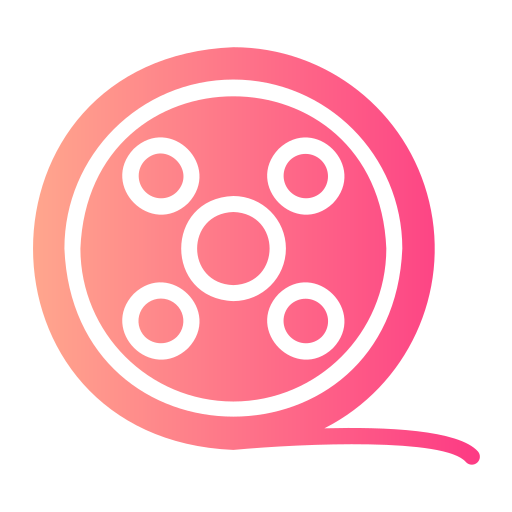 carrete de película icono gratis