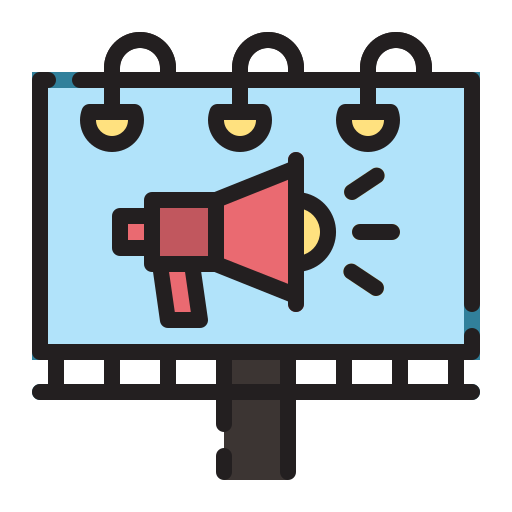 Billboard free icon Billboard free icon