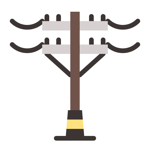 poste eletrico grátis ícone