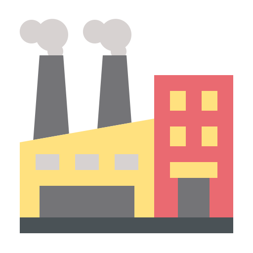 Factory Generic Flat icon