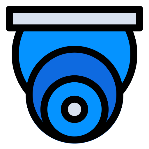 circuito cerrado de televisión icono gratis