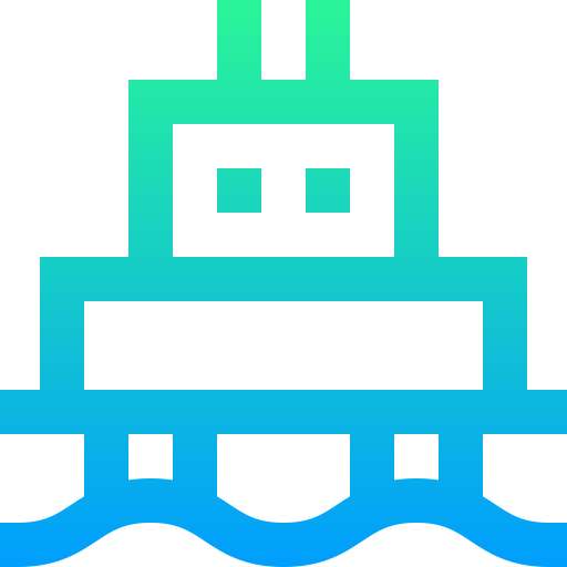 costa afuera icono gratis