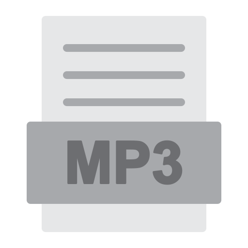 archivo mp3 icono gratis