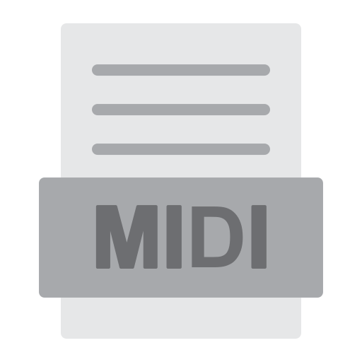 midi icono gratis