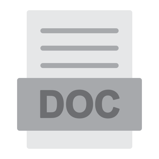 archivo doc icono gratis