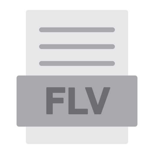 archivo flv icono gratis