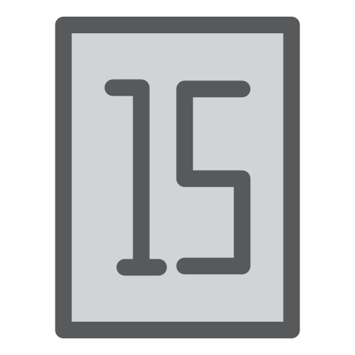 fünfzehn kostenlos Icon fünfzehn kostenlos Icon