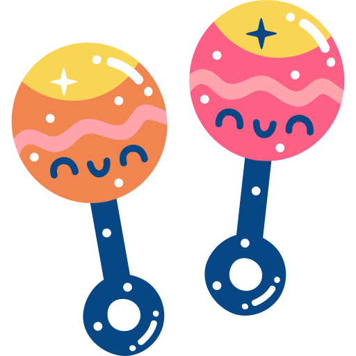 Rattle Stickers - Free kid and baby Stickers