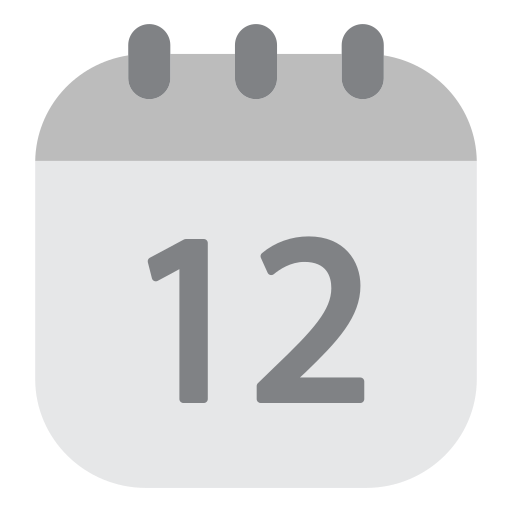 fecha del calendario icono gratis