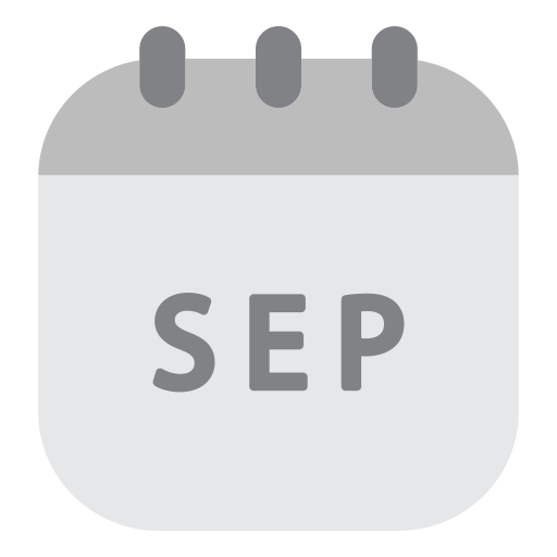 septiembre icono gratis