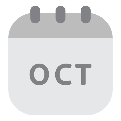 octubre icono gratis