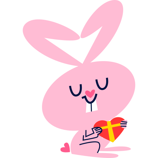 lapin gratuit sticker lapin gratuit sticker