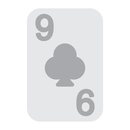 nueve de tréboles icono gratis