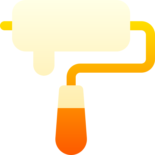 Paint roller free icon