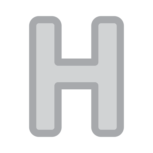 Letter h - Free education icons