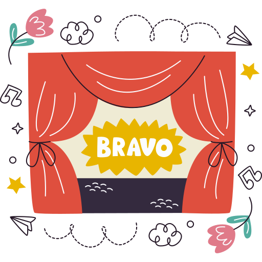 teatro gratis sticker