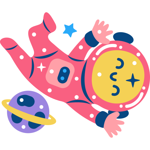 Astronaut free sticker Astronaut free sticker
