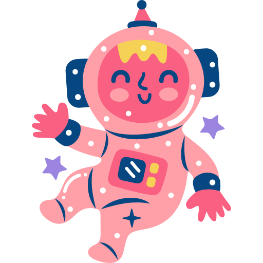 Astronaut free sticker Astronaut free sticker