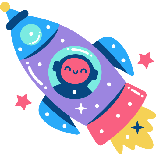Astronaut free sticker