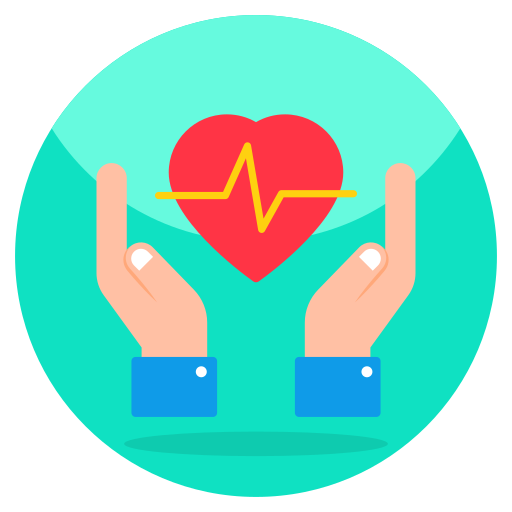 Heart beat Generic Flat icon