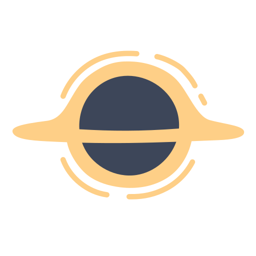 Black hole Generic Flat icon