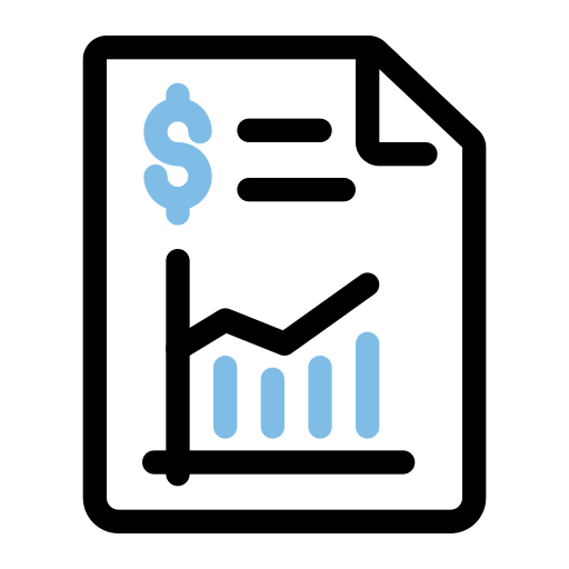 Stock market Generic Outline Color icon