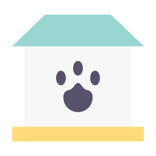 casa de mascotas icono gratis