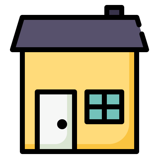 House Generic Outline Color icon