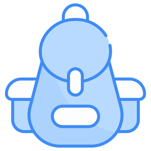 mochila grátis ícone