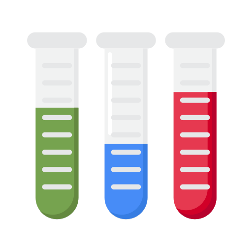 Test tube Generic color fill icon