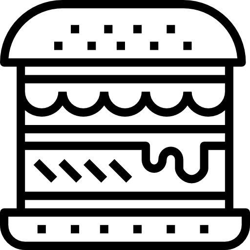 Hamburger free icon