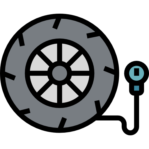 neumático icono gratis